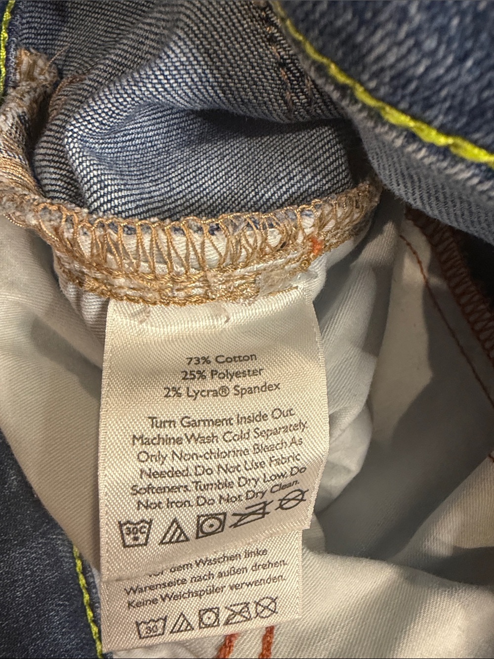 Eddie Bauer high rise curvy boot cut jeans stretch cotton blend denim 10 - Picture 8 of 9